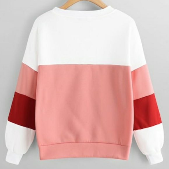 Lovely Colorblock Sweater - Picture 2 of 3